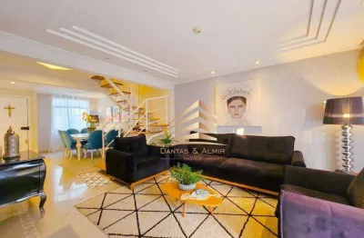 Vendo sobrado condomínio fechado com 3 suítes 3 vagas na renato maia - guarulhos