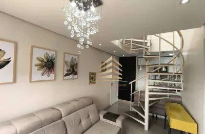 Oportunidade!! cobertura 86m² com 2 dormitórios à venda,  por r$ 430.000 - vila rio de janeiro - guarulhos/sp