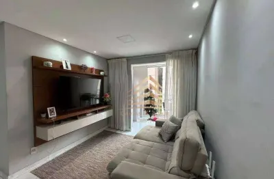 Apartamento 77m² com 3 dormitórios sendo 1 suite, 2 vagas, estuda permuta por apto de menor valor, à venda r$ 640.000 - picanco - guarulhos/sp