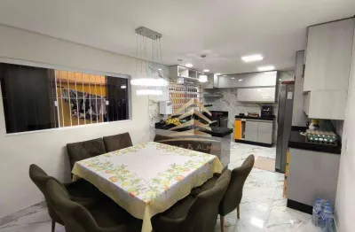Sobrado 180m² com 3 dormitórios sendo 1 suite, 2 vagas, estuda permuta por apto no supera 110m², à venda por r$ 750.000 - vila milton - guarulhos/sp