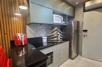Studio com 1 dormitório para alugar, 28 m² por r$ 4.485,00/mês - macedo - guarulhos/sp