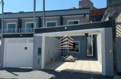 Sobrado à venda, 103 m² por r$ 410.000,00 - jardim pinheirinho - itaquaquecetuba/sp