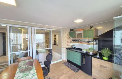 Apartamento à venda - condomínio parque ventura de 100 m² com 2 dormitórios sendo 1 suíte e closet por r$ 1.166.000 - jd flor da montanha - guarulhos