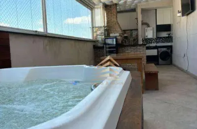 Cobertura à venda, 99 m² por r$ 740.000,00 - cocaia - guarulhos/sp
