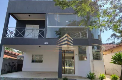 Sobrado com 3 dormitórios, 292 m² - venda por r$ 1.345.000,00 ou aluguel por r$ 7.500,00/mês - parque santo afonso - vargem grande paulista/sp