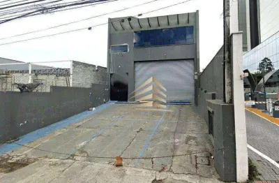 Galpão para alugar, 650 m² por r$ 25.420,00/mês - center ville - arujá/sp