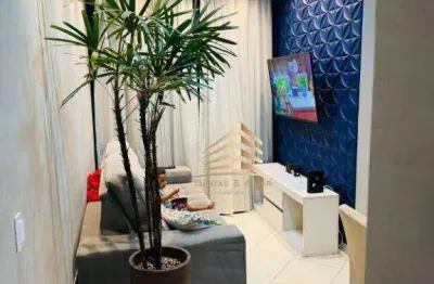 Apartamento à venda de 62 m² , com 2 dormitórios sendo 1 suíte por r$ 350.000 - jardim santa cecília - guarulhos/sp