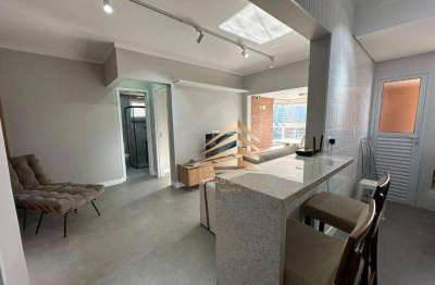 Apartamento com 1 dormitório à venda, 48 m² por r$ 425.000,00 - vila guilhermina - praia grande/sp