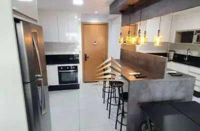 Studio via alameda para alugar  com 1 dormitório , 37 m² por r$ 3.276/mês - centro - guarulhos/sp