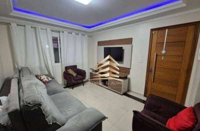 Sobrado para alugar, 135 m² por r$ 5.095,85/mês - vila nossa senhora de fátima - guarulhos/sp