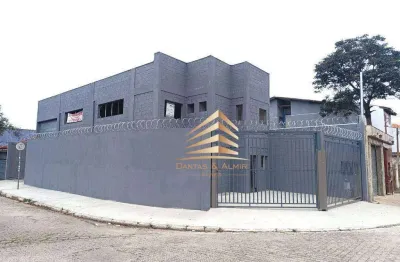 Galpão para alugar, 152 m² por r$ 8.100,00/mês - ponte grande - guarulhos/sp