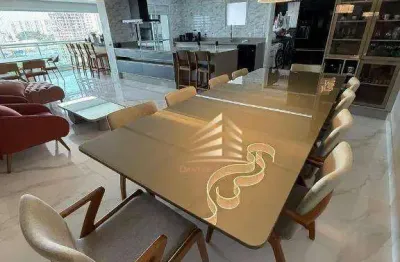 Apartamento com 3 dormitórios sendo 3 suítes, varanda gourmet e 3 vagas  à venda, 197 m² por R$ 3.100.000 - Jardim Santa Mena - Guarulhos/SP