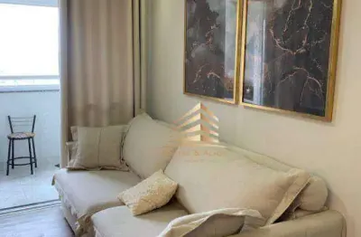 Apartamento, 53 m² - venda por r$ 508.800,00 ou aluguel por r$ 3.000,00/mês - jardim imperador - guarulhos/sp