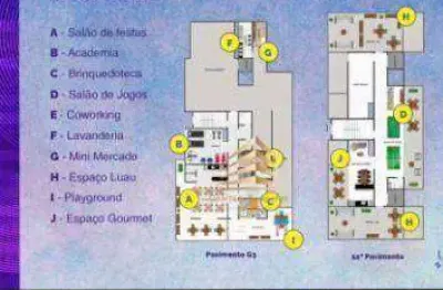 Apartamento com 2 dormitórios 1 Suite à venda, 55 m² por R$ 420.750 - Vila Rosália - Guarulhos/SP
