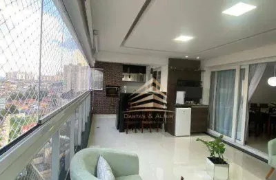 Apartamento à endacom 3 dormitórios à venda, 157 m² por r$ 1.500.000 - vila rosália - guarulhos/sp