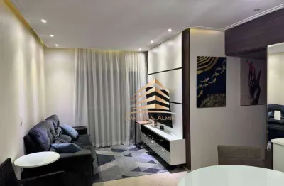 Apartamento com 3 dormitórios à venda, 80 m² por r$ 570.000,00 - jardim las vegas - guarulhos/sp