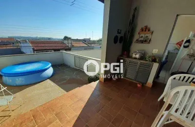 Sobrado com 3 dormitórios, 182 m² parque dos lagos - ribeirão preto/sp