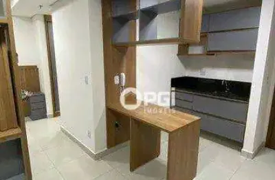 Studio com 1 dormitório para alugar, 35 m² por r$ 2.120,00/mês - centro - ribeirão preto/sp