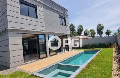 Casa com 4 dormitórios à venda, 421 m² por r$ 3.290.000,00 - alphaville - ribeirão preto/sp