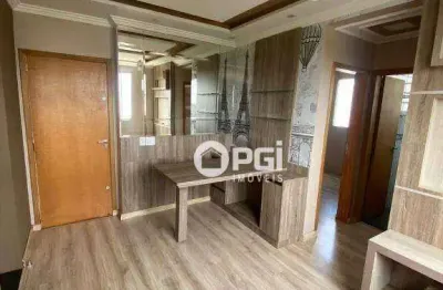 Apartamento com 2 dormitórios à venda, 48 m² por r$ 177.000,00 - parque são sebastião - ribeirão preto/sp
