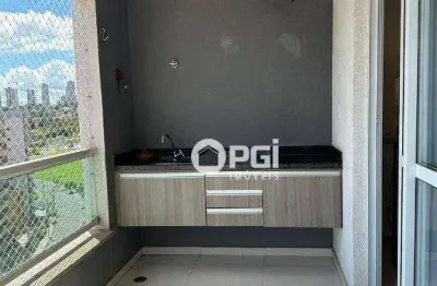 Apartamento com 2 dormitórios para alugar, 88 m² por R$ 4.768,00/mês - Nova Aliança - Ribeirão Preto/SP