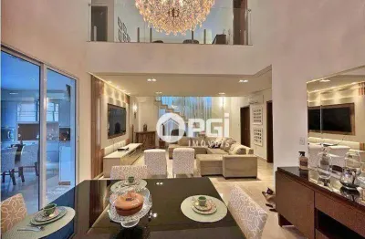 Casa com 4 dormitórios à venda, 266 m² por r$ 1.800.000,00 - recreio das acácias - ribeirão preto/sp