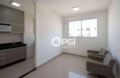 Apartamento com 2 dormitórios para alugar, 44 m² por r$ 2.065,00/mês - recreio das acácias - ribeirão preto/sp
