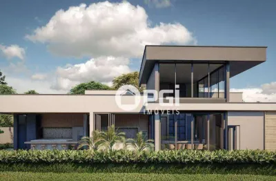 Casa com 4 dormitórios à venda, 263 m² por r$ 2.820.000,00 - bonfim paulista - ribeirão preto/sp