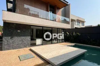 Sobrado com 4 dormitórios à venda, 364 m² por r$ 3.590.000,00 - alphaville - ribeirão preto/sp