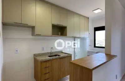 Apartamento com 2 dormitórios para alugar, 52 m² por r$ 2.945,00/mês - olhos d’agua - ribeirão preto/sp