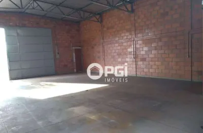 Galpão para alugar, 160 m² por r$ 3.680/mês - bonfim paulista - ribeirão preto/sp