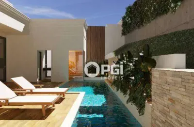 Casa com 3 dormitórios à venda, 278 m² por r$ 2.500.000,00 - alphaville - ribeirão preto/sp