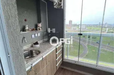 Apartamento com 1 dormitório à venda, 46 m² por r$ 315.000,00 - nova aliança - ribeirão preto/sp