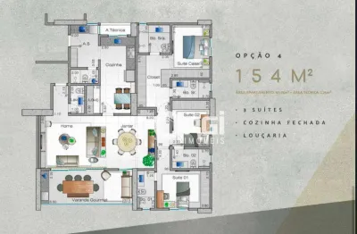 Apartamento com 3 dormitórios à venda, 153 m² por r$ 1.330.000,00 - jardim olhos d'água - ribeirão preto/sp