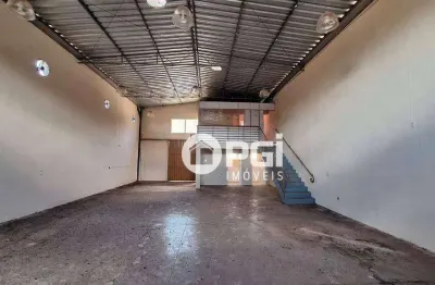 Salão para alugar, 198 m² por r$ 6.000/mês - vila elisa - ribeirão preto/sp