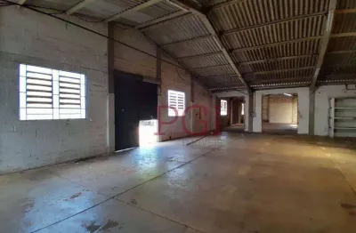 Galpão para alugar, 500 m² por r$ 10.000,00/mês - parque industrial lagoinha - ribeirão preto/sp