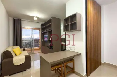Flat com 1 dormitório para alugar, 37 m² por r$ 3.474/mês - ribeirânia - ribeirão preto/sp