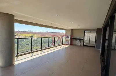 Apartamento com 4 dormitórios, 298 m² - venda por r$ 2.490.000 ou aluguel por r$ 19.703/mês - jardim olhos dágua - ribeirão preto/sp