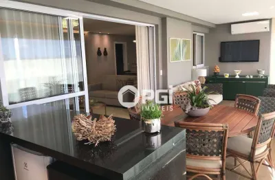Apartamento com 3 dormitórios à venda, 218 m² por r$ 1.500.000,00 - bosque das juritis - ribeirão preto/sp