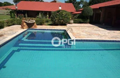 Chácara com 4 dormitórios à venda, 2000 m² por r$ 1.200.000,00 - condomínio portal dos ipês - ribeirão preto/sp