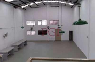 Galpão para alugar, 450 m² por r$ 9.555,00/mês - residencial e comercial palmares - ribeirão preto/sp
