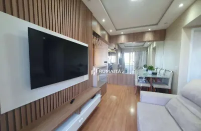 Apartamento à venda, 54 m² por r$ 450.000,00 - gleba fazenda palhano - londrina/pr