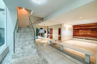Sobrado com 4 dormitórios à venda, 356 m² por r$ 2.800.000,00 - royal forest - londrina/pr