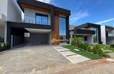 Sobrado com 3 dormitórios à venda, 198 m² por r$ 1.650.000,00 - parque tauá - cond. araçari - londrina/pr