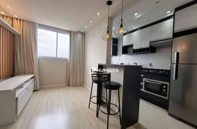 Apartamento com 2 dormitórios à venda, 43 m² por r$ 270.000 - acquaville - londrina/pr