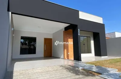 Casa nova com 3 dormitórios à venda, 124 m² por r$ 600.000 - residencial abussafe ii - londrina/pr