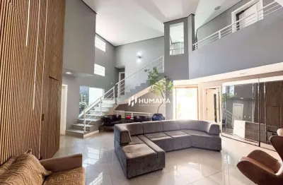 Sobrado com 4 dormitórios à venda, 376 m² por r$ 1.800.000,00 - terras de santana ii - londrina/pr