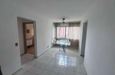 Apartamento com 2 dormitórios para alugar, 50 m² por R$ 1.500/mês