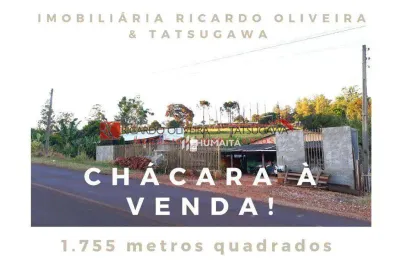 Chácara à venda, 1755 m² por r$ 380.000,00 - ouro branco - londrina/pr