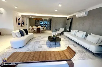 Apartamento de luxo à venda em santos-sp, 3 quartos, 3 suítes, 3 salas, 5 banheiros, 4 vagas de garagem, 320m² no boqueirão.